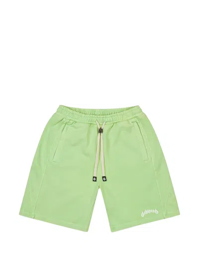 Godspeed Vital Logo-print Shorts In Green