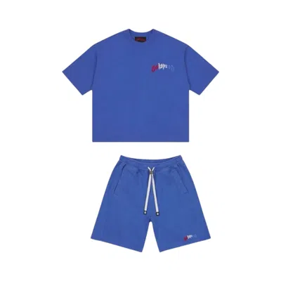 Pre-owned Godspeed Vital Necessi-tee 4th Shorts Set 'blue' | Men's Size M
