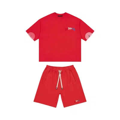 Pre-owned Godspeed Vital Necessi-tee 4th Shorts Set 'red' | Men's Size L