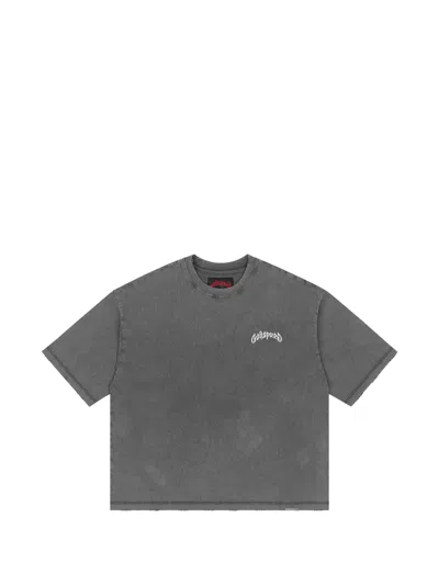 Godspeed Vital Necessi-tee Acid-wash T-shirt In Gray