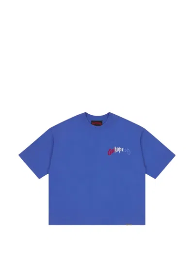 Godspeed Vital Necessi-tee Logo-print T-shirt In Blue