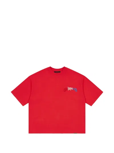 Godspeed Vital Necessi-tee Logo-print T-shirt In Red