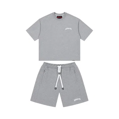Pre-owned Godspeed Vital Short Set 'heather Grey' | Men's Size S