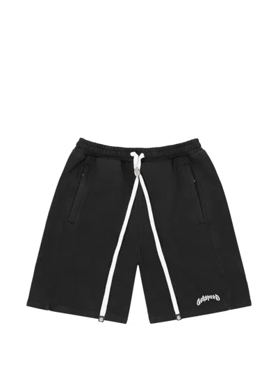 Godspeed Vital Terry Drawstring Shorts In Black