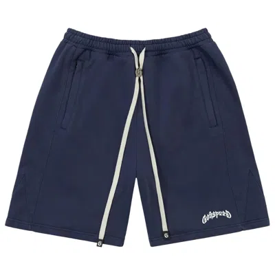 Pre-owned Godspeed Vital Terry Shorts 'navy' | Blue | Men's Size Xl