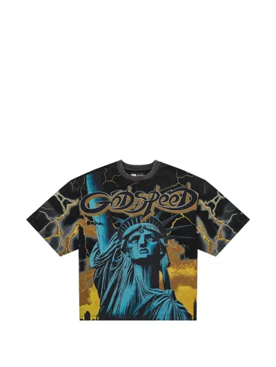 Godspeed Voltage T-shirt In Black