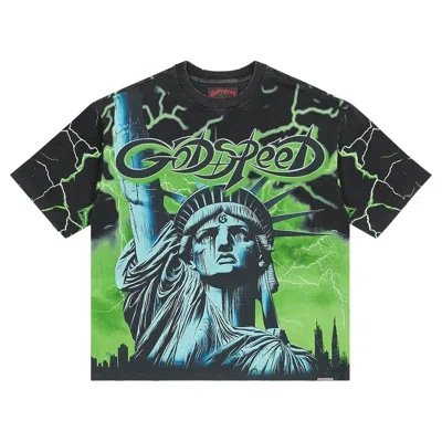 Pre-owned Godspeed Voltage T-shirt 'lime' | Green | Men's Size Xl