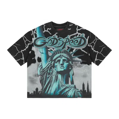 Pre-owned Godspeed Voltage T-shirt 'wolf Grey' | Men's Size Xxl In Gray