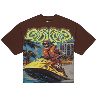 Pre-owned Godspeed Wave Runner 'brown Wash' | Men's Size M