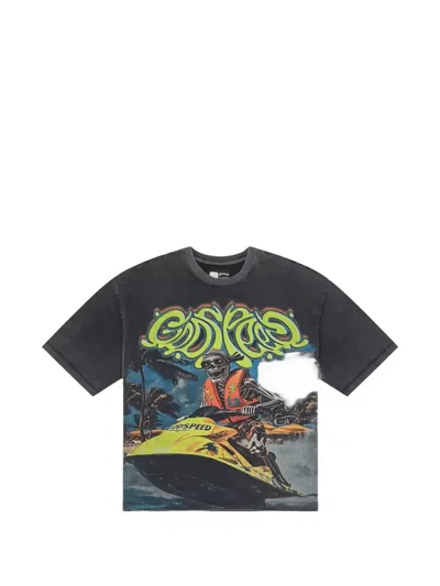 Godspeed Wave Runner T-shirt In Gray