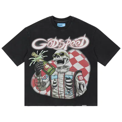 Pre-owned Godspeed Winners T-shirt Ng 'black' | Kid's Size L
