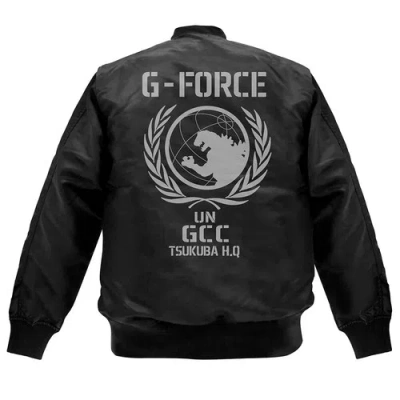 Pre-owned Godzilla Store Limited Quantity Force Ma-1 Jacket Black Variety Size