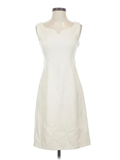 Pre-owned Goelia Casual Dress In Ivory