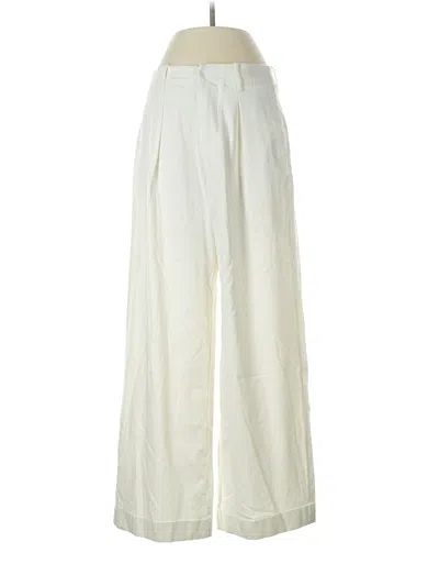 Pre-owned Goelia Casual Pants In White
