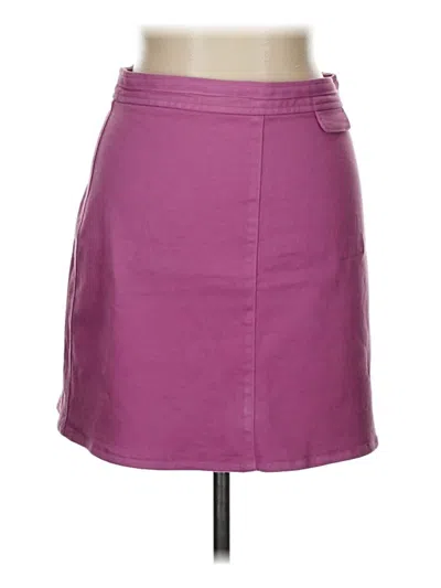 Pre-owned Goelia Casual Skirt In Purple