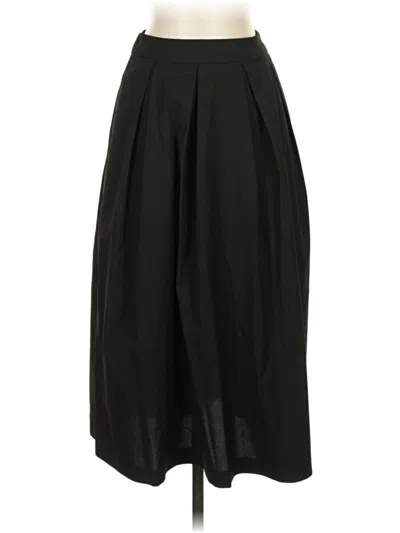 Pre-owned Goelia Formal Skirt In Black