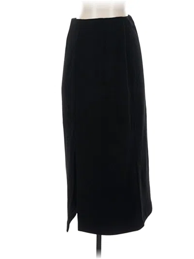 Pre-owned Goelia Formal Skirt In Black