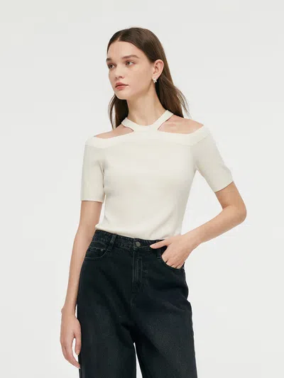 Goelia Off-shoulder Women Knit Top In Multi