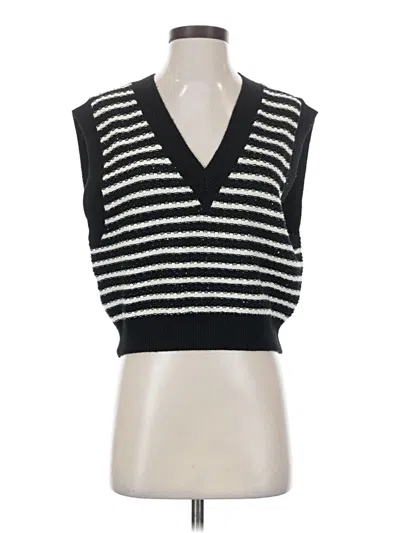 Pre-owned Goelia Sweater Vest In Black