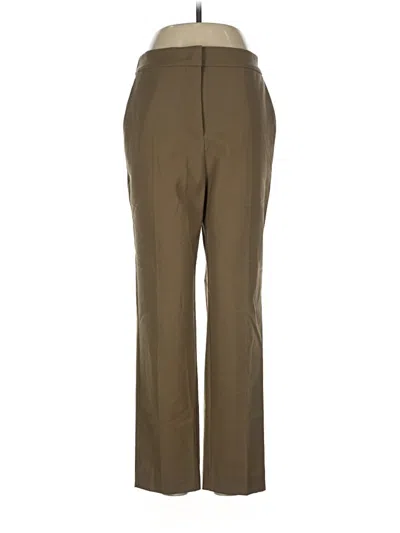 Pre-owned Goelia Wool Pants In Brown