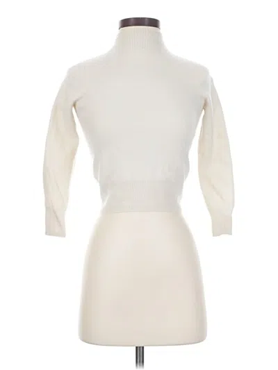 Pre-owned Goelia Wool Pullover Sweater In Ivory
