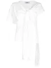 Goen J Asymmetrisches T-shirt In White