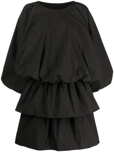 GOEN J BALLOON-SLEEVES POPLIN DRESS