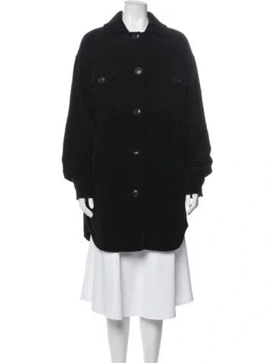 Pre-owned Goen J Coat In Black