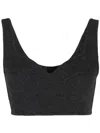 Goen J Cropped-oberteil In Grey