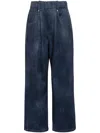 Goen J Denim Wide-leg Pants In Blue