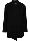 Goen J Layered Single-breasted Blazer In Black