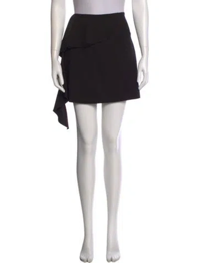 Pre-owned Goen J Long Skirt In Black