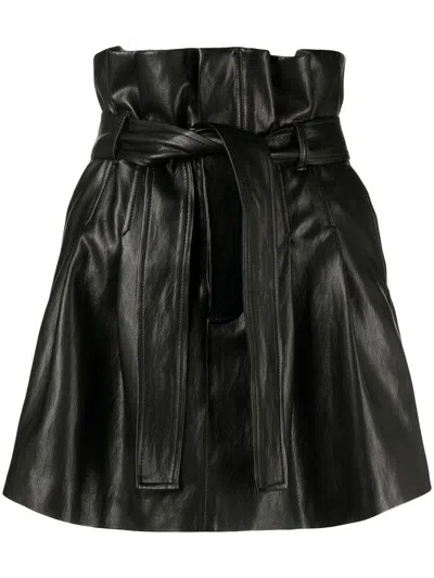 Goen J Pleated Mini Skirt In Black