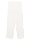 Goen J Straight Trousers In Neutrals