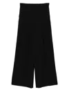 Shop Goen J Tuck Palazzo Pants In Black