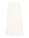 Goen J Tuck Palazzo Pants In Neutrals
