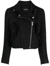 Goen J Cropped-bikerjacke In Black
