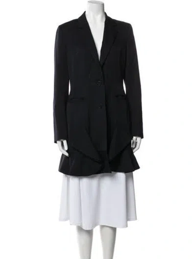 Pre-owned Goen J Wool Blazer In Blue