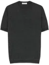 Goes Botanical Costina T-shirt In Grey