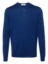 Goes Botanical Crew-neck Sweater In Blue