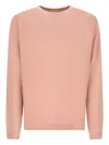 Goes Botanical Crew-neck Sweatshirt In Pink