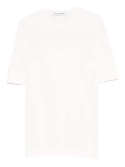 Goes Botanical Crew-neck T-shirt In White