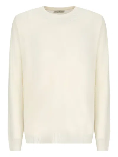 Goes Botanical Crew-neck Textured Sweater In Neutral