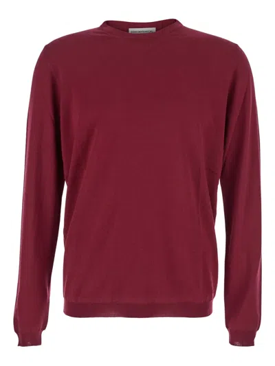 GOES BOTANICAL CREW-NECK WOOL SWEATER