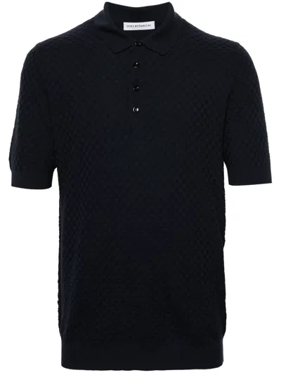 GOES BOTANICAL INTERLOCK MERINO WOOL POLO SHIRT