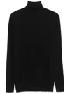 Goes Botanical Interwoven-knit Sweater In Black