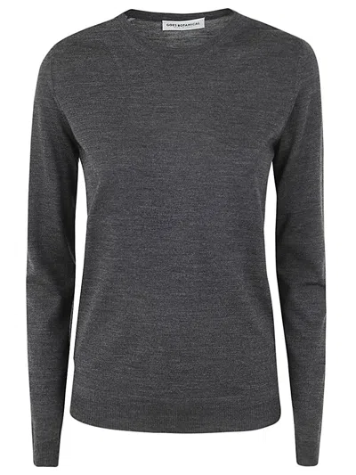 Goes Botanical Long Sleeves Crew Neck Sweater