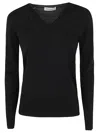 Goes Botanical Long Sleeves V Neck Sweater Clothing