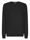 Goes Botanical Long-slevees Sweater In Black