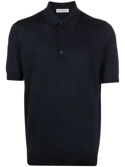 GOES BOTANICAL MERINO-WOOL POLO SHIRT